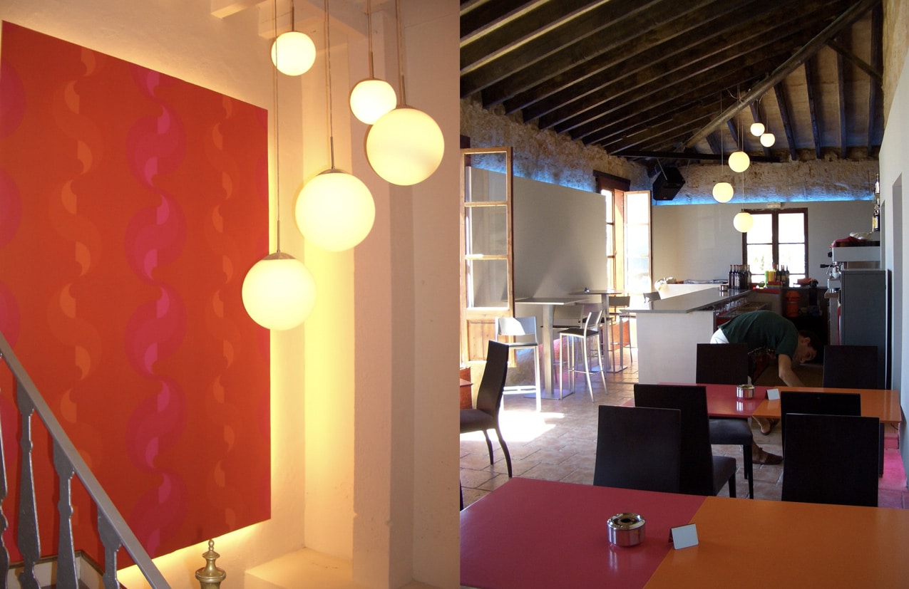 AZULAZULETE · Arquitectura e Interiorismo – Restaurante dos mares, el Molina, Mallorca